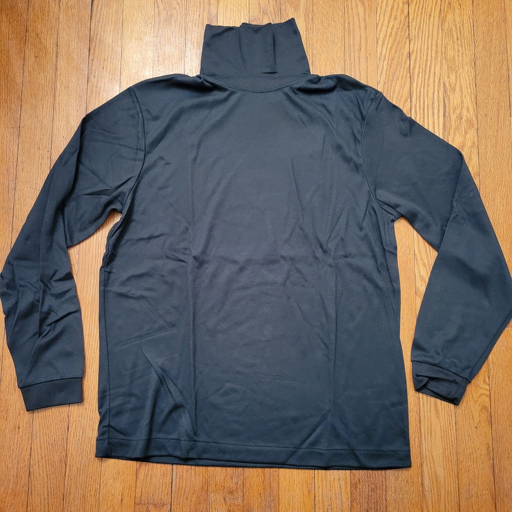 LL Bean Long Sleeve Turtleneck Dark Green Top‎ L Whimsigoth Teacher Academia